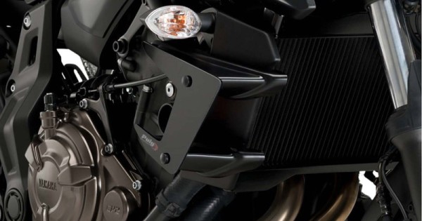 PUIG SPOILER DOWNFORCE NAKED YAMAHA MT 07 2018 2020 NERO