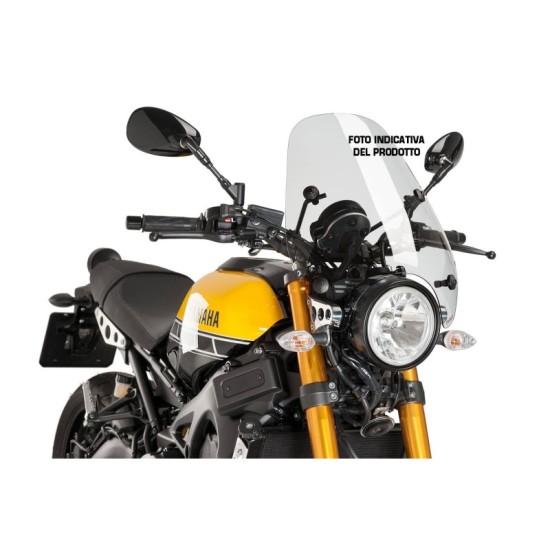 PUIG CUPOLINO CUSTOM I TRIUMPH THRUXTON 2004-2015 TRASPARENTE