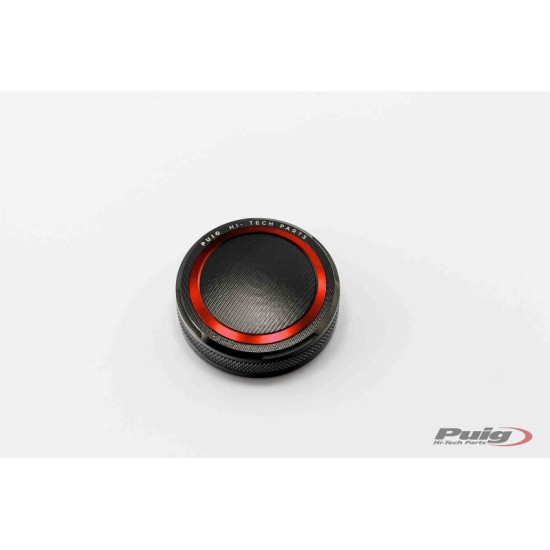 PUIG TAPPO SERBATOIO FLUIDO FRENO SUZUKI SV650X 2018-2023 ROSSO