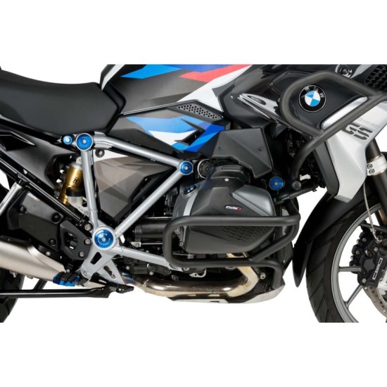 PUIG TAPPI TELAIO IN ALLUMINIO BMW R1250 GS HP 2018-2022 BLU