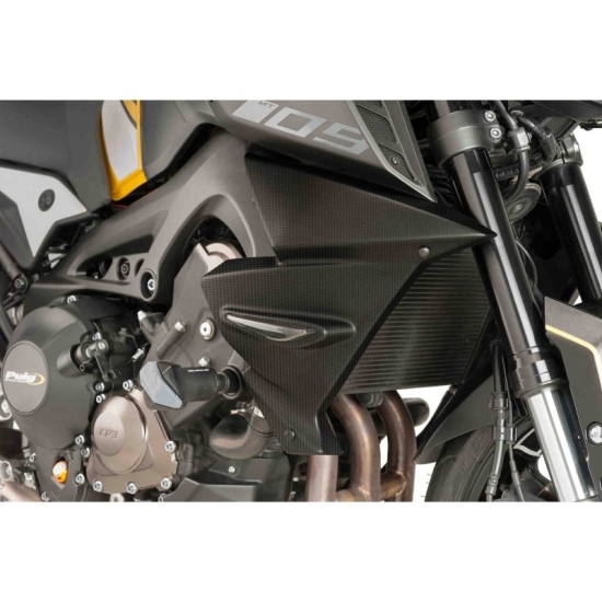 PUIG PANNELLI PROTEZIONE RADIATORE YAMAHA MT-09 2017-2020 CARBON LOOK