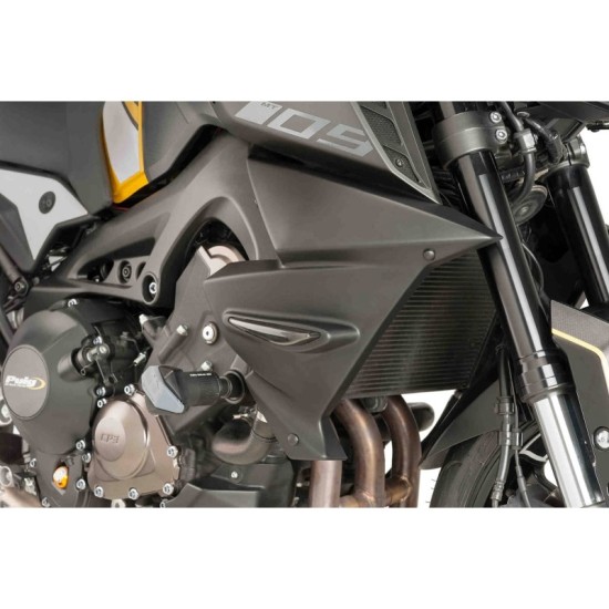 PUIG PANNELLI PROTEZIONE RADIATORE YAMAHA MT-09 2017-2020 NERO OPACO