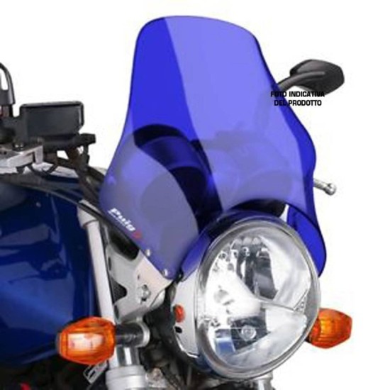 PUIG CUPOLINO UNIV. NAKED KAWASAKI W800 2011-2023 BLU