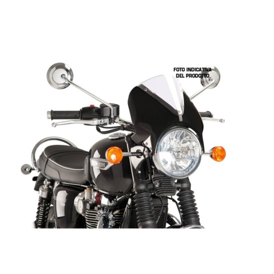 PUIG CUPOLINO UNIV. VISION CAGIVA RAPTOR 125 2003-2012 CARBON-TRASPARENTE