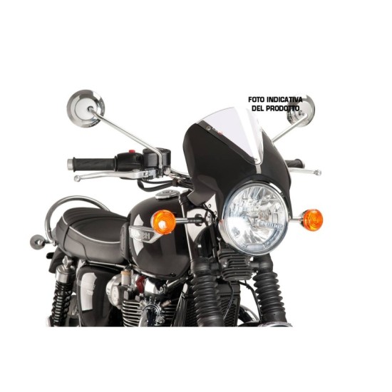 PUIG CUPOLINO UNIV. VISION CAGIVA RAPTOR 125 2003-2012 NERO-TRASPARENTE