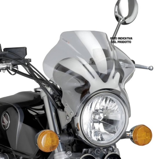 PUIG CUPOLINO UNIV. COCKPIT TRIUMPH BONNEVILLE/SE 2001-2016 FUME CHIARO