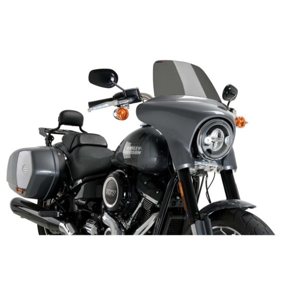 PUIG CUPOLINO HIGH-ROAD TOURING HARLEY D. SOFTAIL SPORT GLIDE FLSB 2018-2023 FUME SCURO