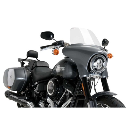 PUIG CUPOLINO HIGH-ROAD TOURING HARLEY D. SOFTAIL SPORT GLIDE FLSB 2018-2023 TRASPARENTE