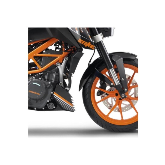 PUIG ESTENSIONE PARAFANGO ANTERIORE KTM 125 DUKE 2017-2023 NERO OPACO