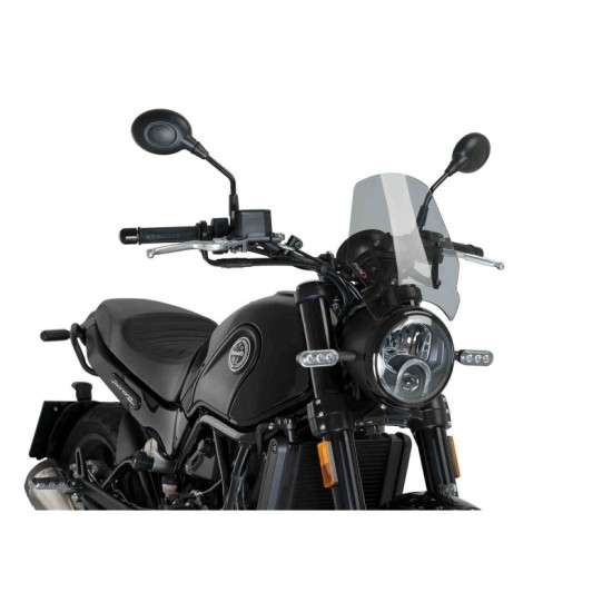 PUIG CUPOLINO NAKED N.G. SPORT BENELLI LEONCINO 2016-2023 FUME CHIARO