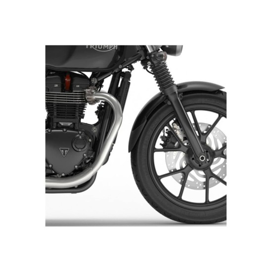 PUIG ESTENSIONE PARAFANGO ANTERIORE TRIUMPH STREET TWIN 2016-2022 NERO OPACO