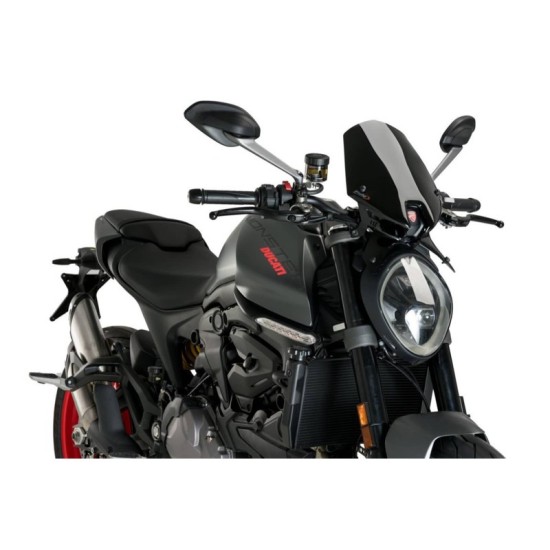 PUIG CUPOLINO NAKED N.G. SPORT DUCATI MONSTER 937 2021-2023 NERO