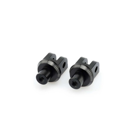 PUIG ADATTATORI POGG. FISSI CONDUCENTE HONDA CB650F 2014-2020 NERO