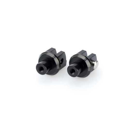 PUIG ADATTATORI POGG. FISSI CONDUCENTE YAMAHA FZ6 2004-2008 NERO