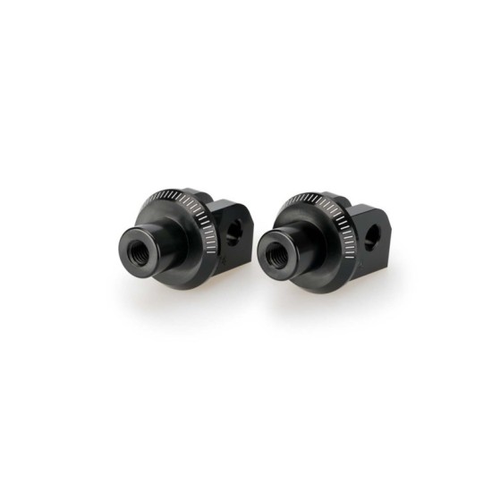 PUIG ADATTATORI POGG. FISSI CONDUCENTE YAMAHA MT-09 2021-2023 NERO