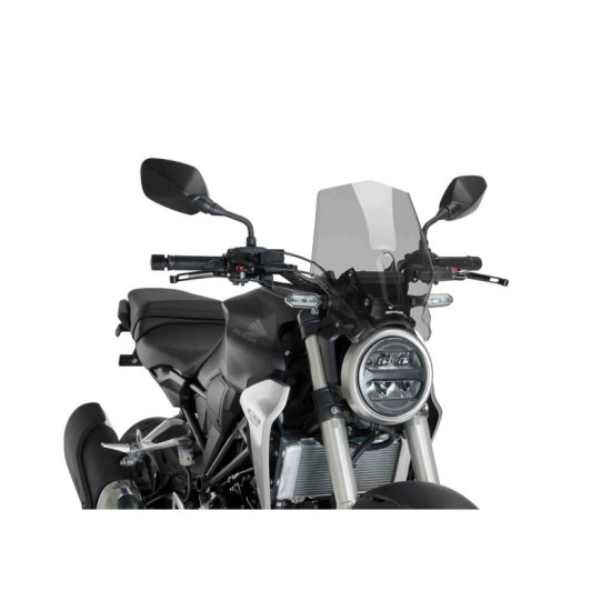 PUIG CUPOLINO NAKED N.G. SPORT HONDA CB125R NEO SPORTS CAFE 2018-2023 FUME CHIARO