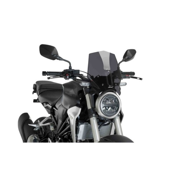 PUIG CUPOLINO NAKED N.G. SPORT HONDA CB125R NEO SPORTS CAFE 2018-2023 FUME SCURO