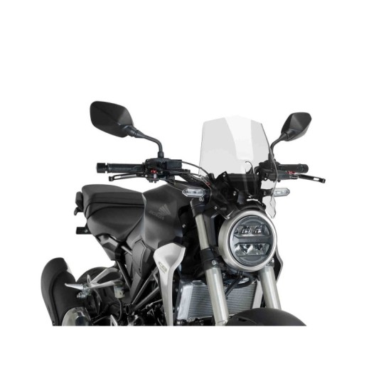 PUIG CUPOLINO NAKED N.G. SPORT HONDA CB125R NEO SPORTS CAFE 2018-2023 TRASPARENTE