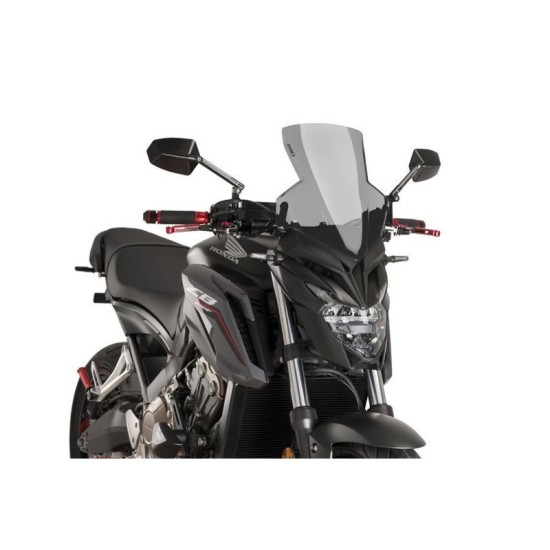 PUIG CUPOLINO NAKED N.G. SPORT HONDA CB650F 2014-2020 FUME SCURO