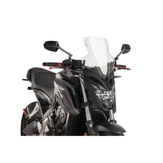 PUIG CUPOLINO NAKED N.G. SPORT HONDA CB650F 2014-2020 TRASPARENTE