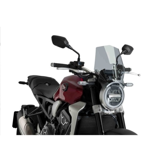 PUIG CUPOLINO NAKED N.G. SPORT HONDA CB650R NEO SPORTS CAFE 2019-2023 FUME CHIARO