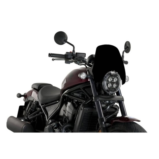 PUIG CUPOLINO NAKED N.G. SPORT HONDA CMX1100 REBEL 2021-2023 NERO