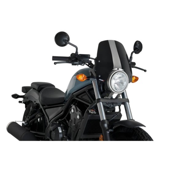 PUIG CUPOLINO NAKED N.G. SPORT HONDA CMX500 S REBEL 2020-2022 NERO