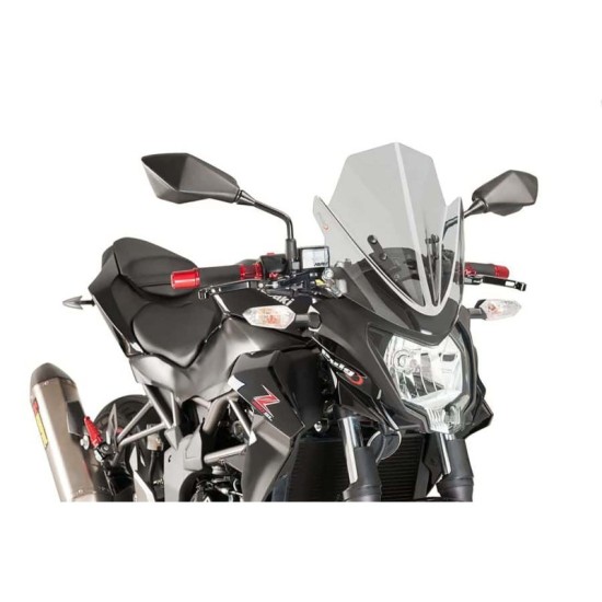 PUIG CUPOLINO NAKED N.G. SPORT KAWASAKI Z250SL 2015-2016 FUME CHIARO