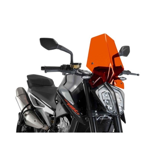 PUIG CUPOLINO NAKED N.G. SPORT KTM 790 DUKE 2018-2023 ARANCIONE