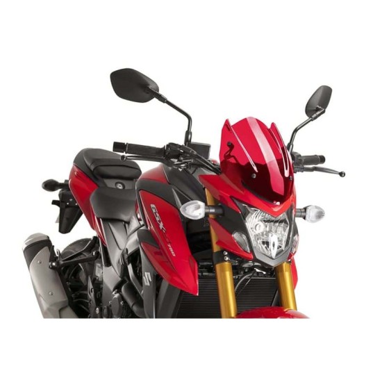 PUIG CUPOLINO NAKED N.G. SPORT SUZUKI GSX-S750 2017-2021 ROSSO