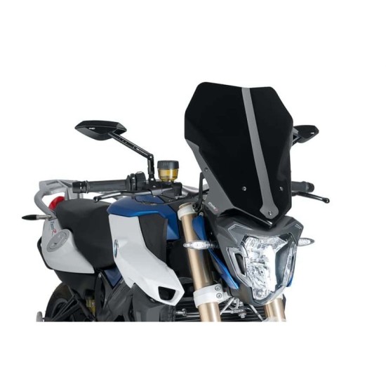 PUIG CUPOLINO NAKED N.G. TOURING BMW F800 R 2015-2020 NERO