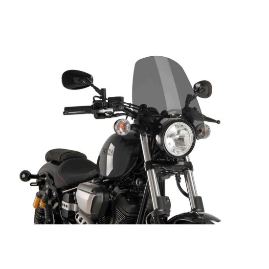 PUIG CUPOLINO NAKED N.G. TOURING YAMAHA XV950 RACER 2014-2021 FUME SCURO