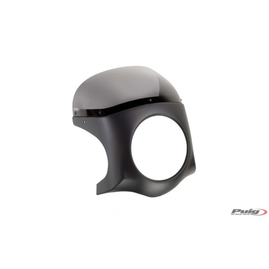 PUIG CUPOLINO SEMICARENATO BMW R NINE T 2014-2016 FUME CHIARO-NERO