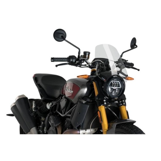 PUIG CUPOLINO NAKED N.G. SPORT INDIAN FTR1200 2019-2023 TRASPARENTE