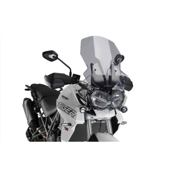 PUIG CUPOLINO TOURING TRIUMPH TIGER 800/XRT/XCX 2018-2020 FUME CHIARO