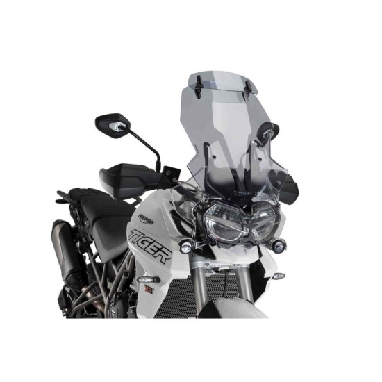 PUIG CUPOLINO TOURING-VISIERA TRIUMPH TIGER XRT/XCX 2018-2020 FUME CHIARO