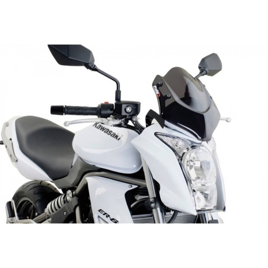 PUIG CUPOLINO NAKED N.G. SPORT KAWASAKI ER-6N 2009-2011 FUME SCURO