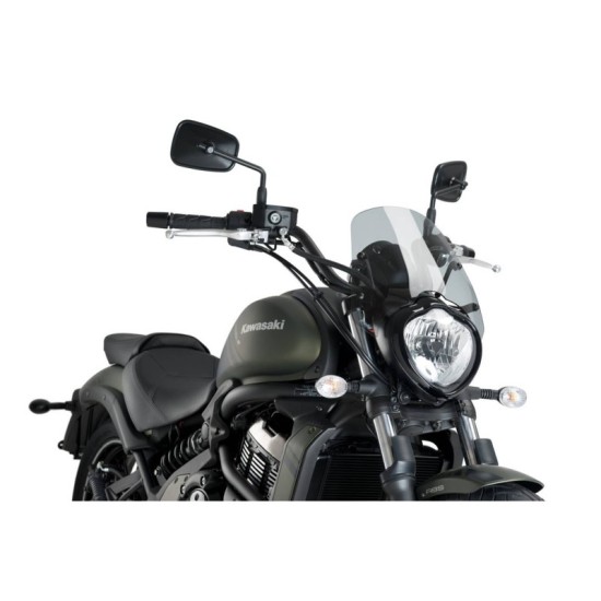 PUIG CUPOLINO NAKED N.G. SPORT KAWASAKI VULCAN S 2015-2023 FUME CHIARO