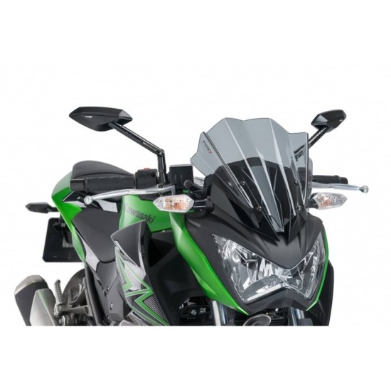 PUIG CUPOLINO NAKED N.G. SPORT KAWASAKI Z300 2015-2017 FUME CHIARO