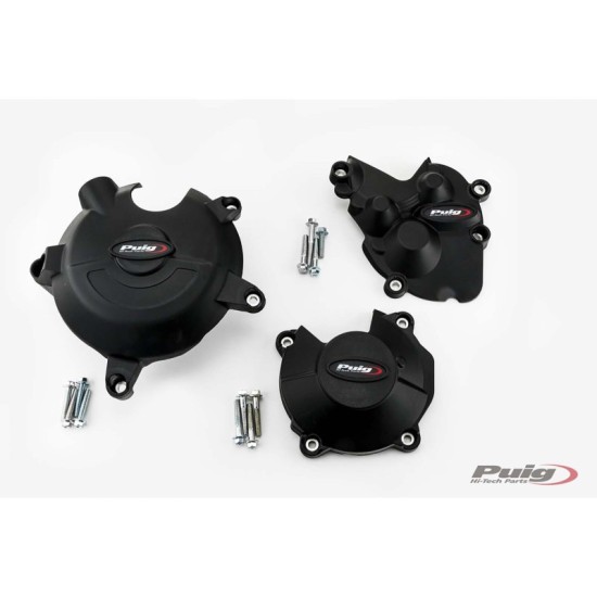 PUIG PROTEZIONE CARTER MOTORE KAWASAKI ZX-6R 636 NINJA 2013-2016 NERO