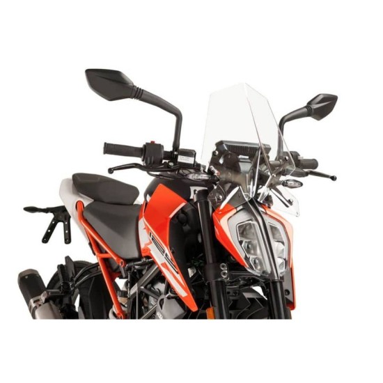 PUIG CUPOLINO NAKED N.G. SPORT KTM 125 DUKE 2017-2023 TRASPARENTE