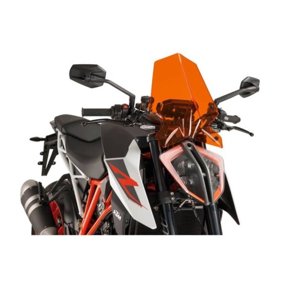 PUIG CUPOLINO NAKED N.G. SPORT KTM 1290 SUPERDUKE R 2017-2019 ARANCIONE