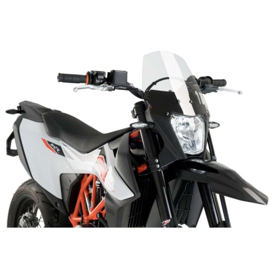 PUIG CUPOLINO NAKED N.G. SPORT KTM 690 ENDURO R 2019-2023 TRASPARENTE