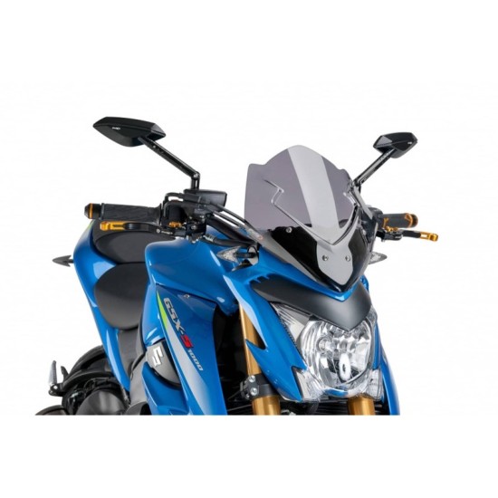 PUIG CUPOLINO NAKED N.G. SPORT SUZUKI GSX-S1000 2015-2020 FUME CHIARO