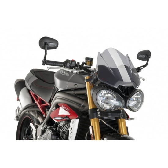 PUIG CUPOLINO NAKED N.G. SPORT TRIUMPH SPEED TRIPLE RS 2019-2020 FUME CHIARO