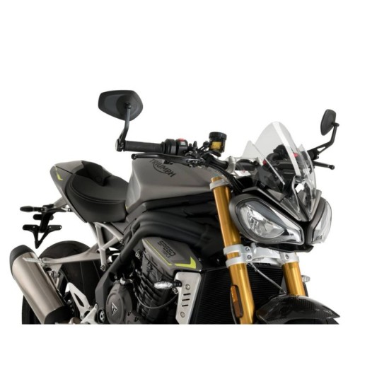 PUIG CUPOLINO NAKED N.G. SPORT TRIUMPH SPEED TRIPLE RS 2021-2023 TRASPARENTE