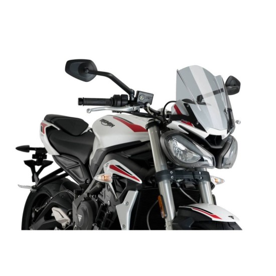 PUIG CUPOLINO NAKED N.G. SPORT TRIUMPH STREET TRIPLE S 2020-2021 FUME CHIARO