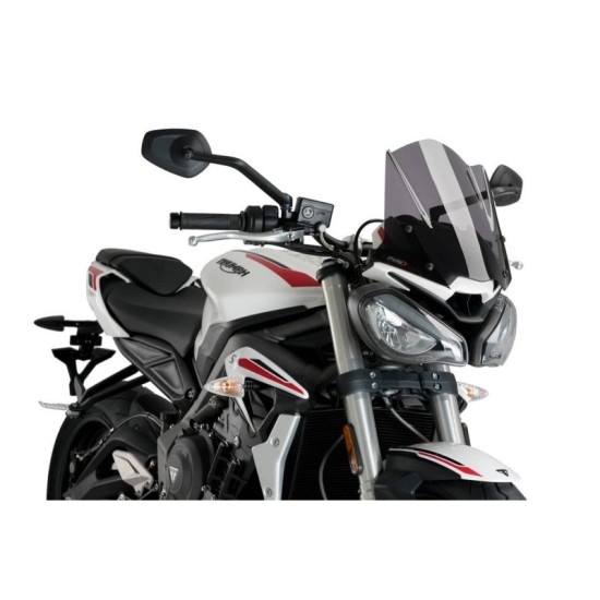 PUIG CUPOLINO NAKED N.G. SPORT TRIUMPH STREET TRIPLE S 2020-2021 FUME SCURO