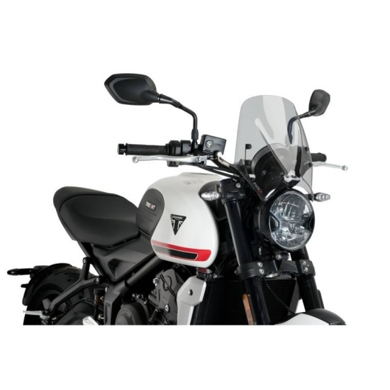 PUIG CUPOLINO NAKED N.G. SPORT TRIUMPH TRIDENT 660 2021-2023 FUME CHIARO