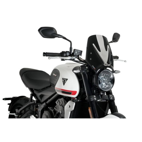 PUIG CUPOLINO NAKED N.G. SPORT TRIUMPH TRIDENT 660 2021-2023 NERO